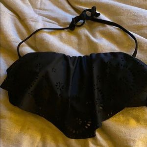 Black bikini top